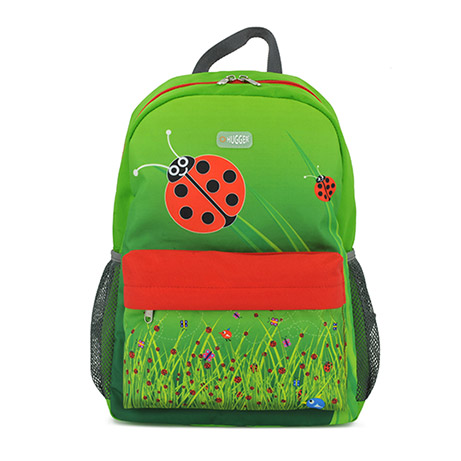 Plecak, tornister marki Hugger, Let's Go Large dla uczniów, 6 latków, wiek 6+ lat, Ladybirds z biedronką